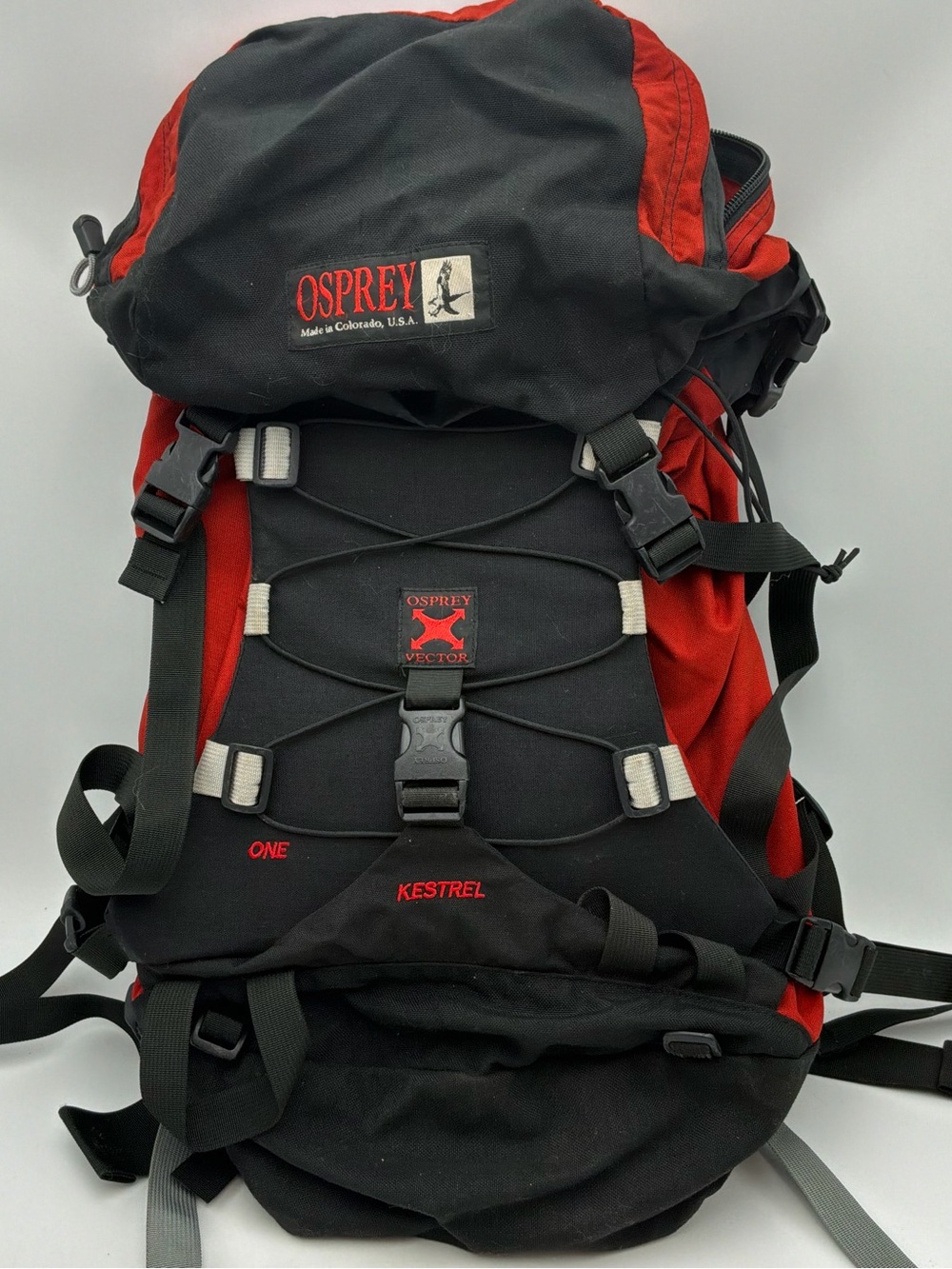 Osprey Kestrel Vector One Made in USA Hiking Backpack Small